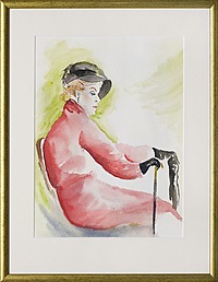 Rajmund Kanelba, Dama w kapeluszu