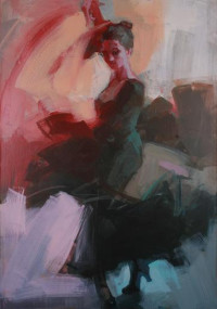 Renata Domagalska, 70×100, akryl na płótnie