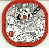 W kampanii reklamowej kawy Nescafe wykorzystano gotową kalkę komiksowego superbohatera [‘Superhipernescafeman – Skarżycki, Truściński].