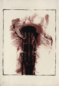Prorocy, litografia, 60 x 47,5 cm (78,5 x 52,5 cm)