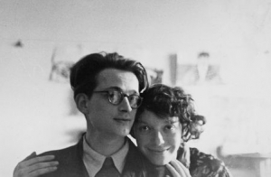 Autoportret z żoną Teresą, 1954