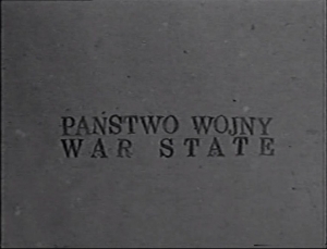 War state, 1982, movie 16mm, 12'23