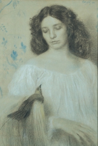 Max Švabinský, Paradisea Apoda, 1901, Wschodnioczeska Galeria w Pardubicach