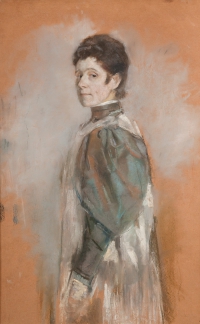 Olga Boznańska, Autoportret, 1898, własność MNK
