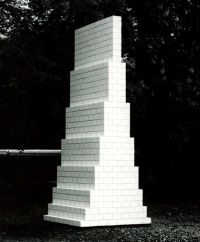 Konstrukcja w procesie 1993 - rzeźba, Sol LeWitt