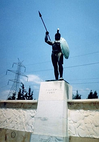 Pomnik Leonidasa w Termopilach<br><i>fot. Sebastian Chosiński</i>