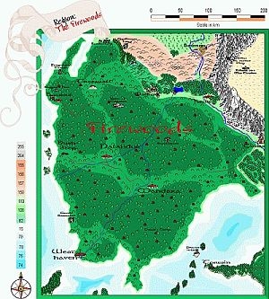 Firewood - mapa
