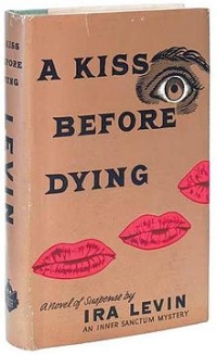 Okładka pierwszego wydaniu „Pocałunku przed śmiercią”. Źródło: Wikipedia
