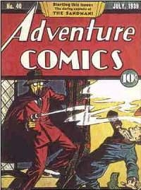 Sandman Złotej Ery - pierwsze pojawienie - Adventure Comics #40