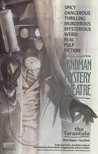 Sandman Mystery Theatre - reklama