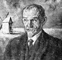 Obraz przedstawiający Stanisława Przybyszewskiego w ostatnich latach życia