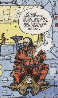 „Eksterminator 17” to najbardziej science-fiction komiks Bilala (strona 4).