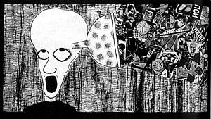 kadr z komiksu Miroslava Lazendićia
