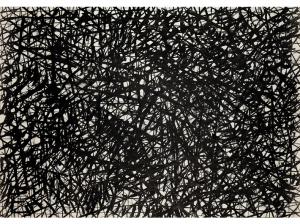 Dietrich Helms, bez tytułu, 1960, tusz / papier, 61,7 × 87,8 cm, Kolekcja MOCAK-u