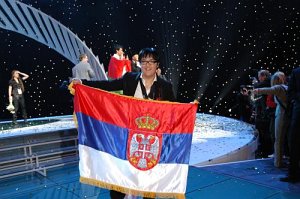 Zwycięska Serbia na scenie<br/>Fot. © eurovision.tv