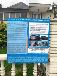 Tabliczka informacyjna z historią Wisłoczka<br/>fot. Marcin Grabiński