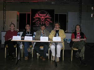 Panel dyskusyjny o światach alternatywnych<br/>fot. © Agnieszka Szady