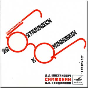 Okładka „Complete Symphonies” pod batutą K.Kondraszyna