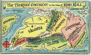 Mapa kontynentu<br/>Za: conan.fandom.com/wiki/Thurian_Age
