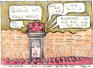 Jacek Rosiak, Qualis vir, talis oratio, 2023 (cykl Latinus)