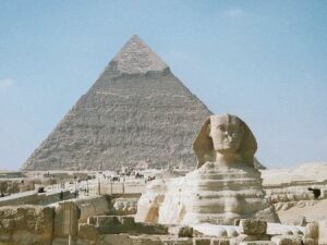Piramida Chefrena i Sfinks