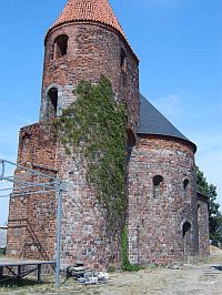 Widok rotundy św. Prokopa od strony zachodniej</br>Fot. Sebastian Chosiński
