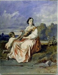 Camille Roqueplan, „Euterpe, muza poezji lirycznej”</br>Fot. Wikipedia