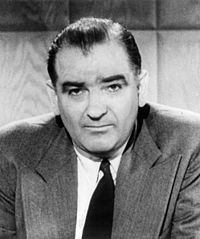  Joseph McCarthy, inicjator powstania niechlubnej Komisji ds. Działalności Antyamerykańskiej</br>Fot. Wikipedia