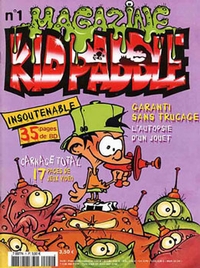 Okładka magazynu „Kid Paddle Magazine”